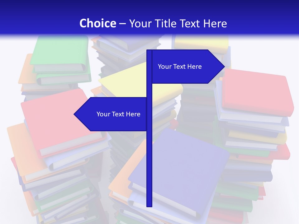 Read Stack Letters PowerPoint Template