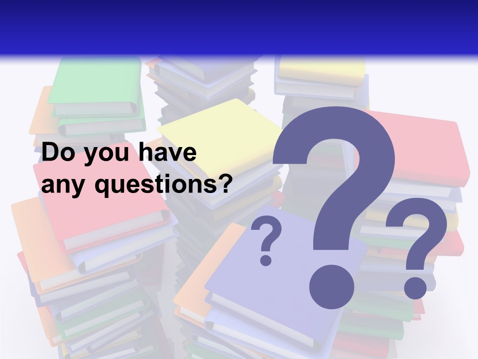 Read Stack Letters PowerPoint Template