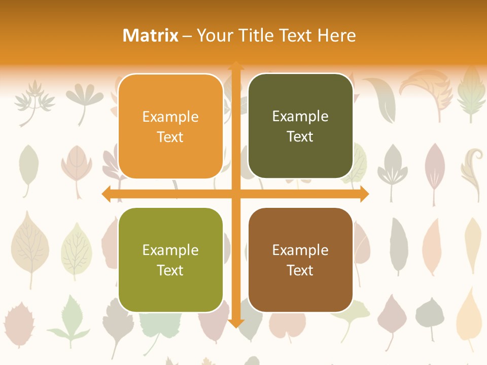 Beech Illustration Ivy PowerPoint Template