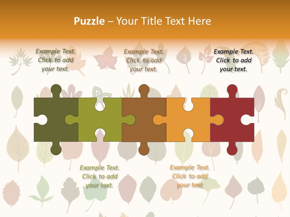 Beech Illustration Ivy PowerPoint Template