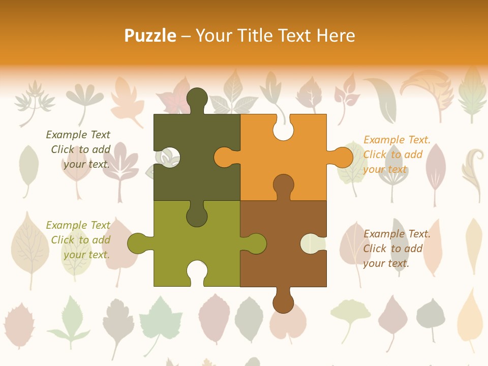 Beech Illustration Ivy PowerPoint Template