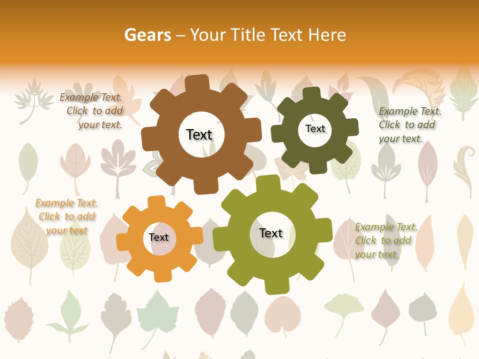 Beech Illustration Ivy PowerPoint Template