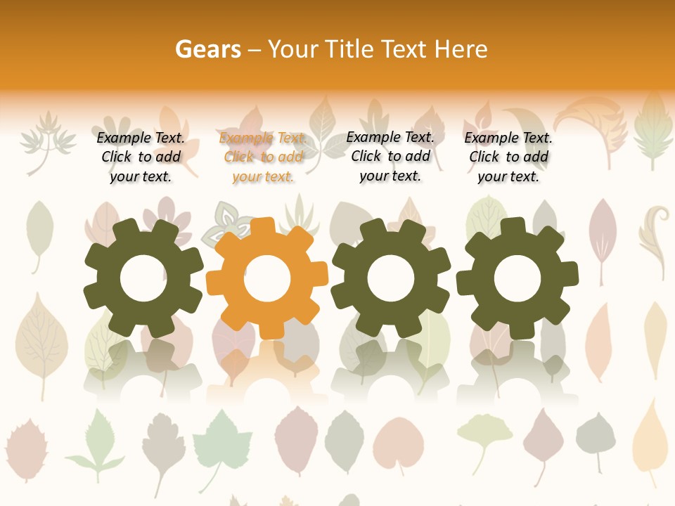 Beech Illustration Ivy PowerPoint Template