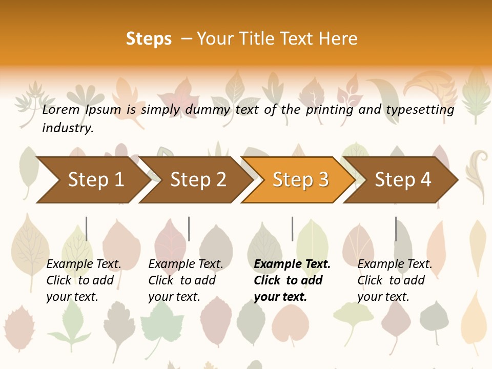 Beech Illustration Ivy PowerPoint Template