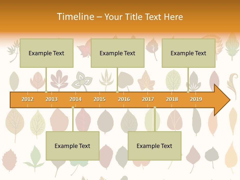 Beech Illustration Ivy PowerPoint Template