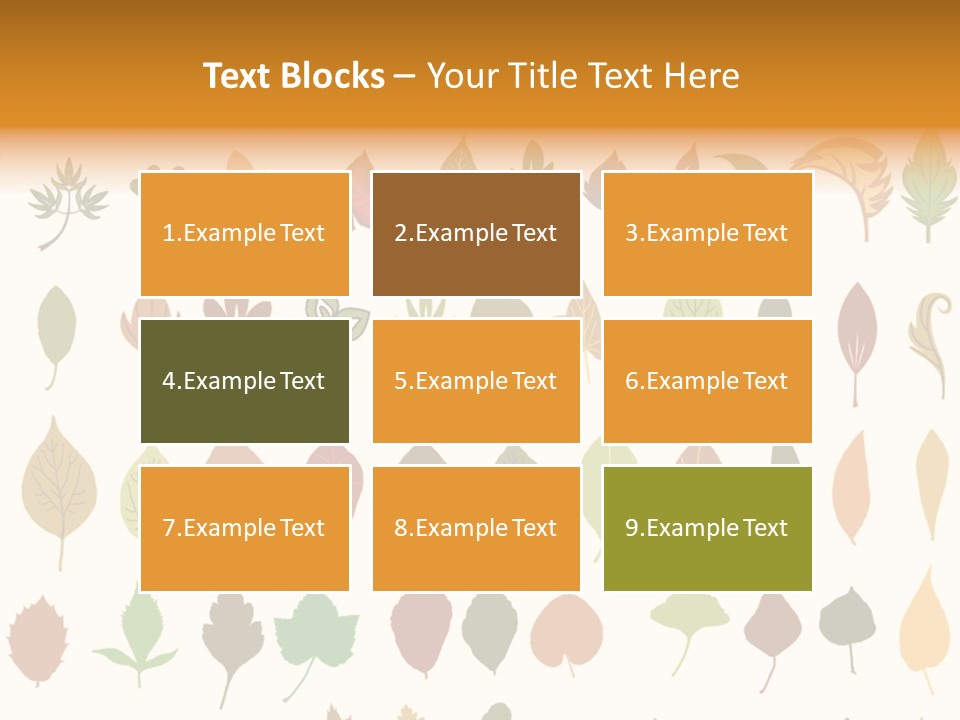 Beech Illustration Ivy PowerPoint Template