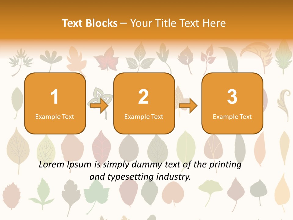 Beech Illustration Ivy PowerPoint Template