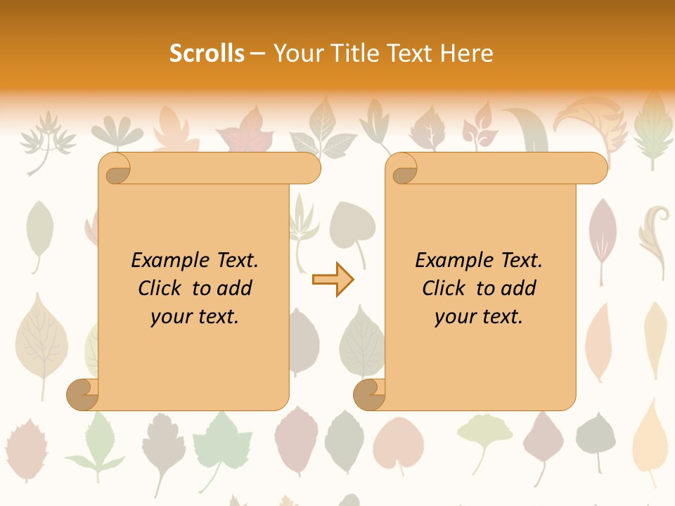 Beech Illustration Ivy PowerPoint Template