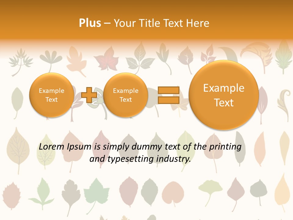 Beech Illustration Ivy PowerPoint Template