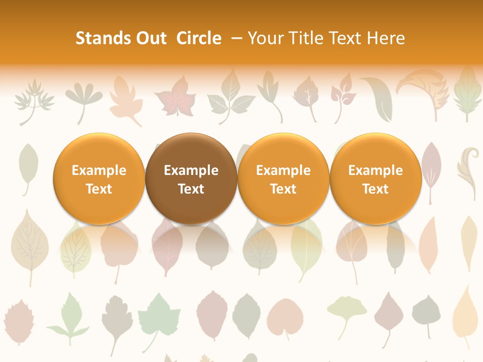 Beech Illustration Ivy PowerPoint Template