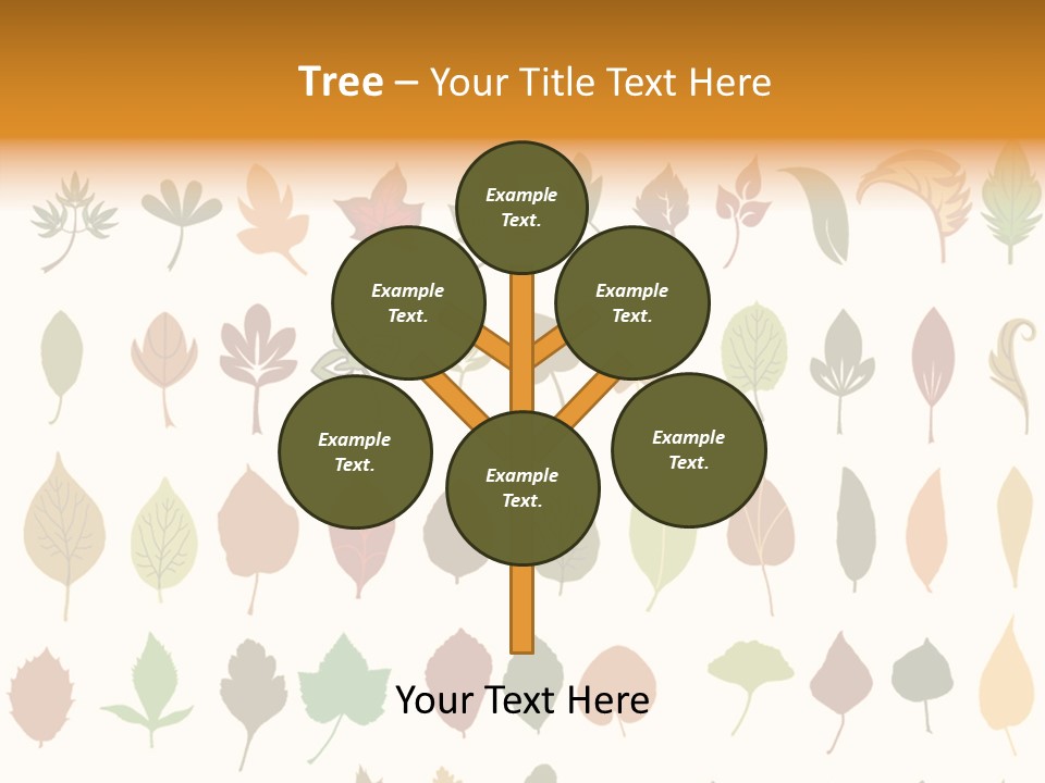 Beech Illustration Ivy PowerPoint Template