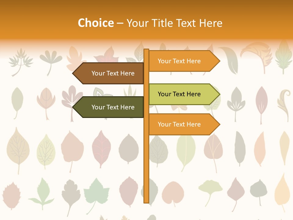 Beech Illustration Ivy PowerPoint Template