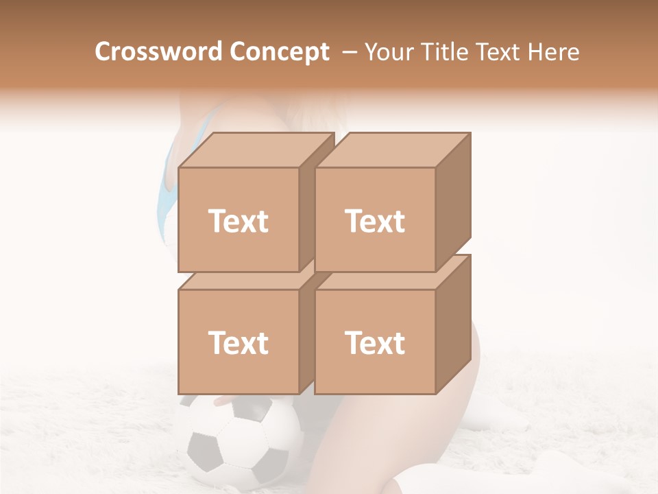 Ass Fan Ball PowerPoint Template