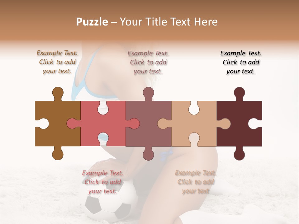 Ass Fan Ball PowerPoint Template