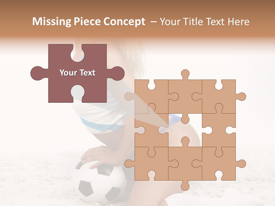 Ass Fan Ball PowerPoint Template