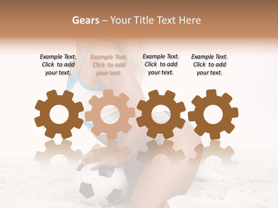 Ass Fan Ball PowerPoint Template