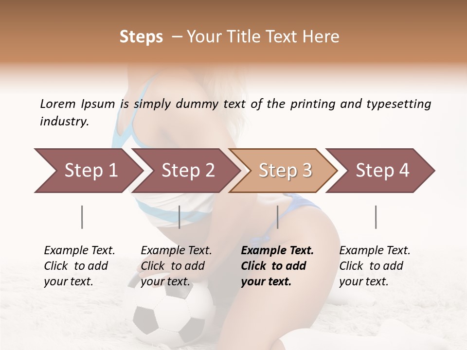 Ass Fan Ball PowerPoint Template