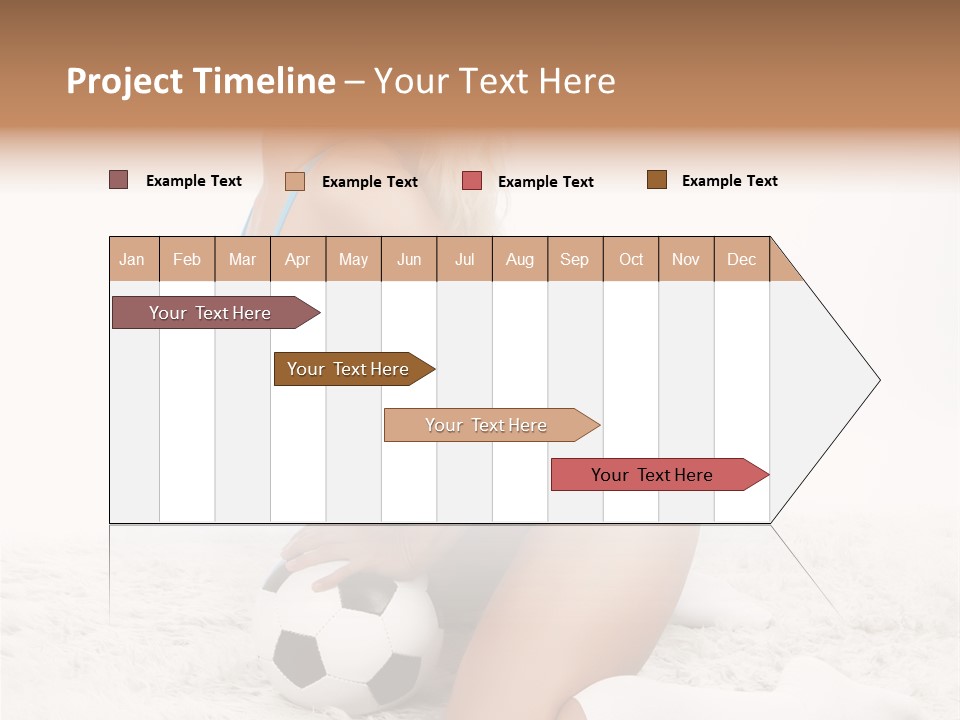 Ass Fan Ball PowerPoint Template