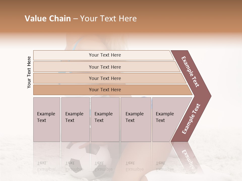 Ass Fan Ball PowerPoint Template