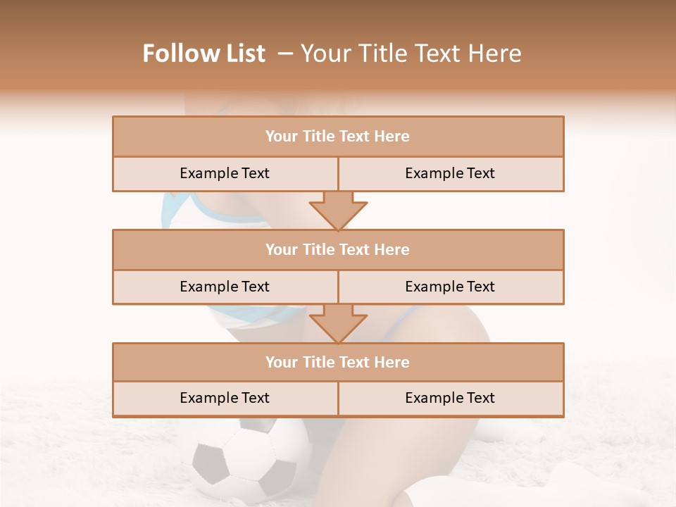 Ass Fan Ball PowerPoint Template