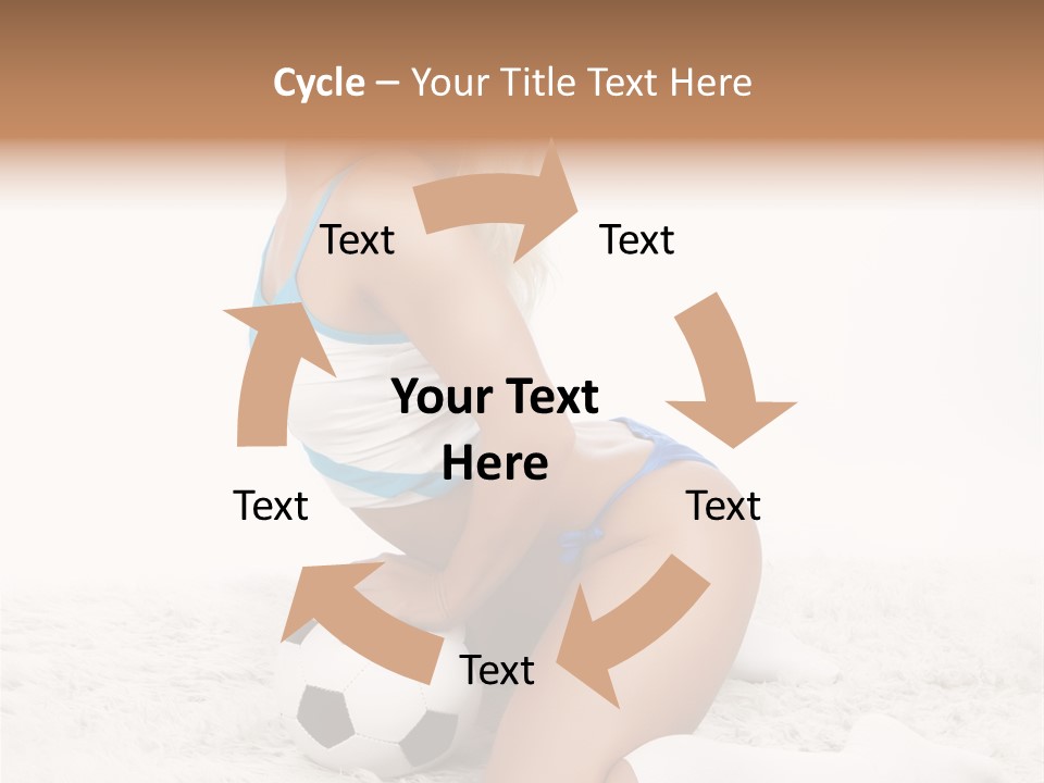 Ass Fan Ball PowerPoint Template