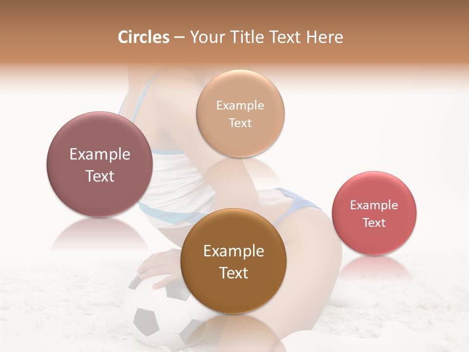 Ass Fan Ball PowerPoint Template