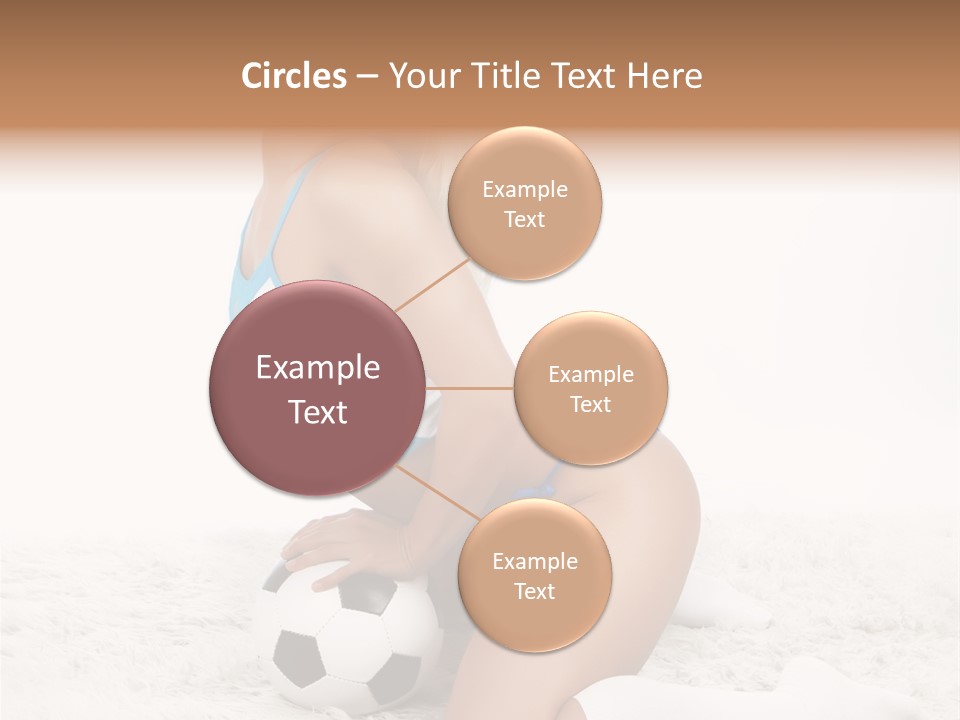 Ass Fan Ball PowerPoint Template