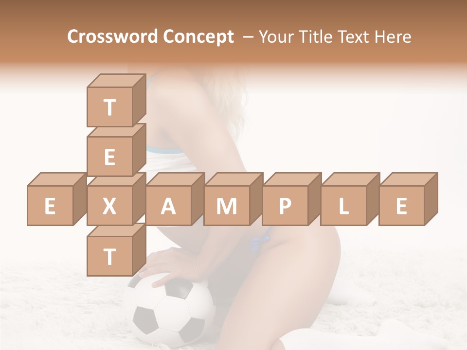 Ass Fan Ball PowerPoint Template