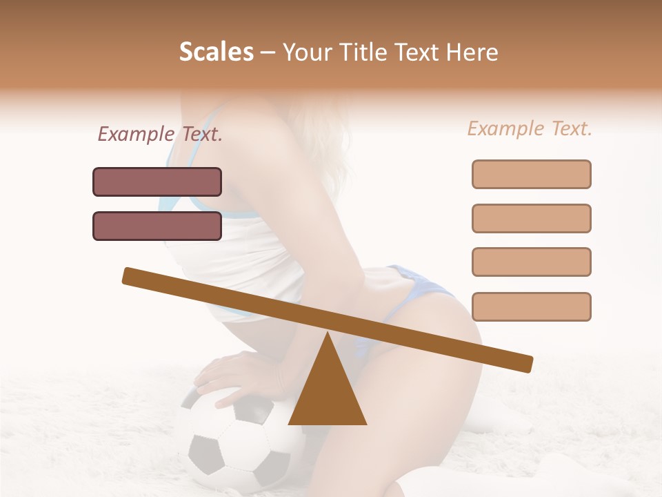 Ass Fan Ball PowerPoint Template