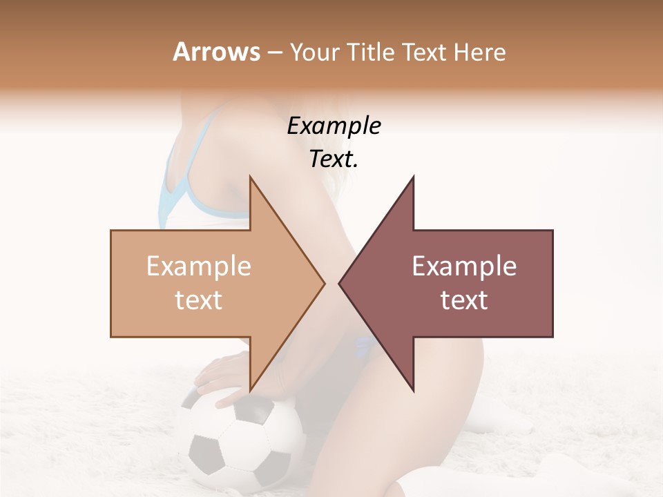 Ass Fan Ball PowerPoint Template