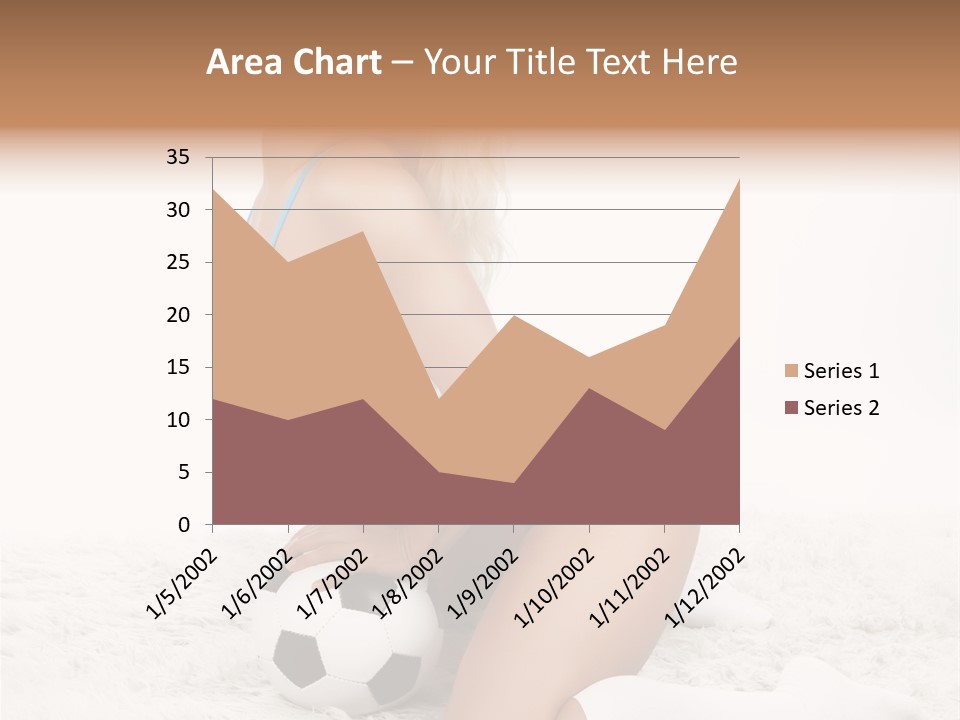 Ass Fan Ball PowerPoint Template