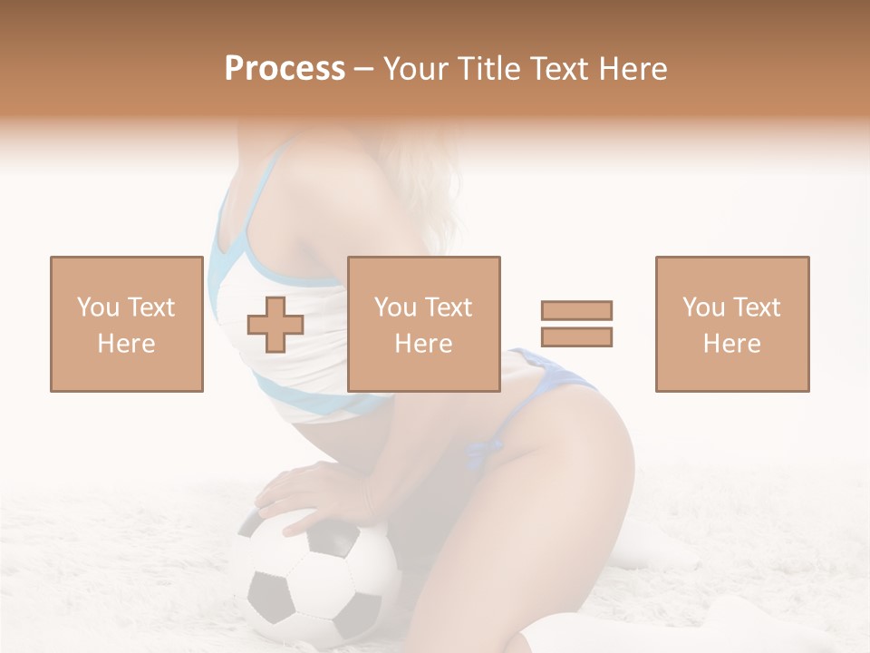 Ass Fan Ball PowerPoint Template