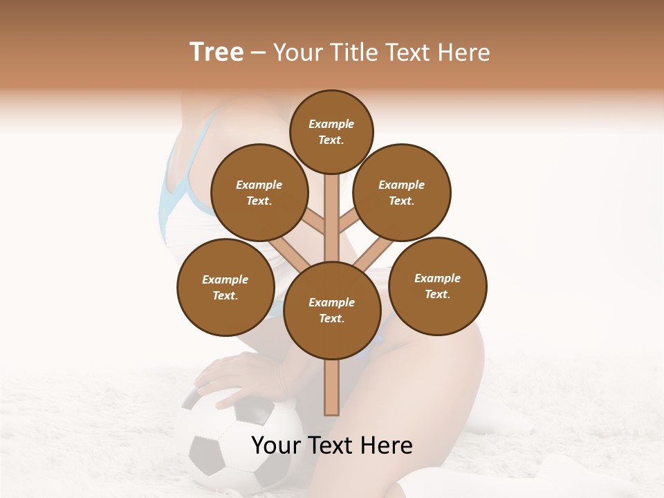 Ass Fan Ball PowerPoint Template