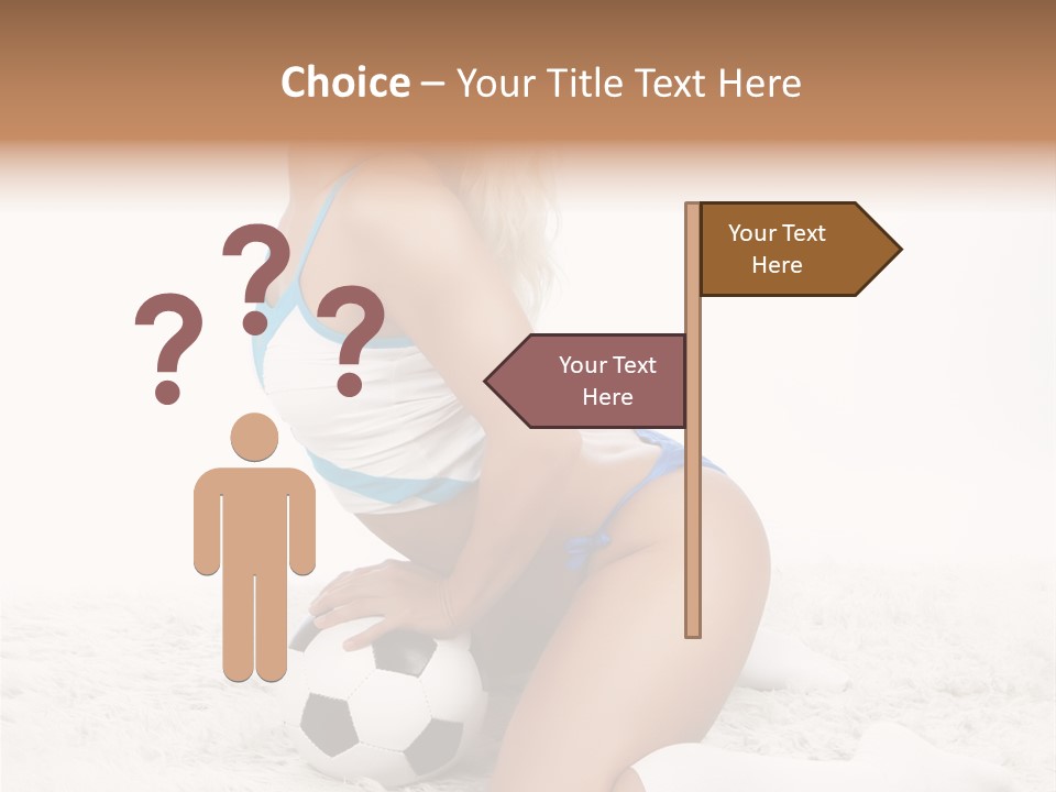 Ass Fan Ball PowerPoint Template