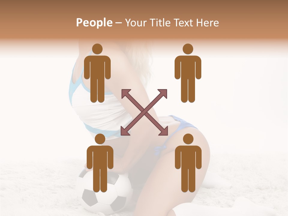 Ass Fan Ball PowerPoint Template