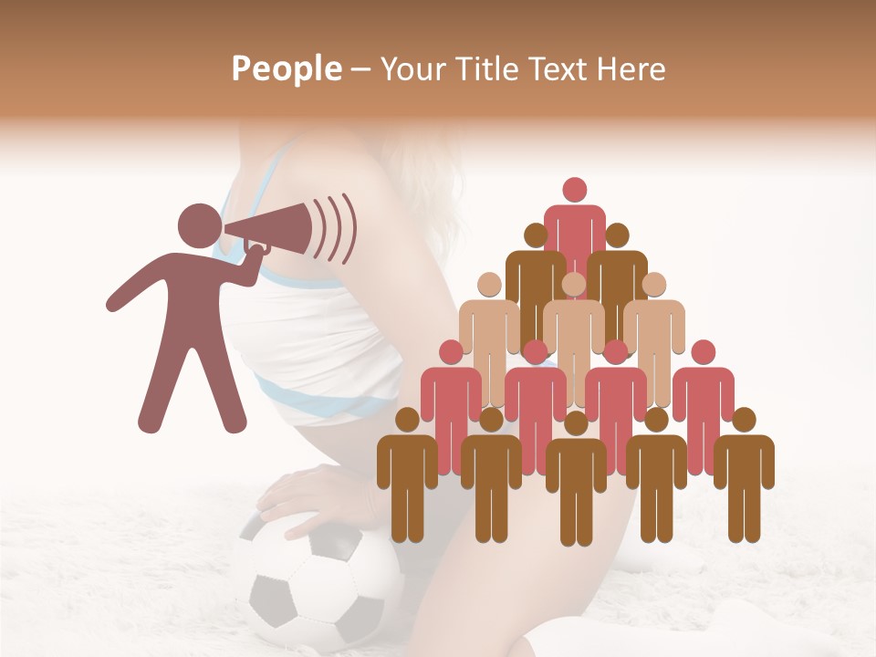 Ass Fan Ball PowerPoint Template