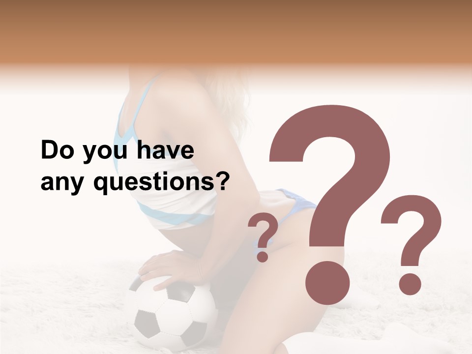 Ass Fan Ball PowerPoint Template