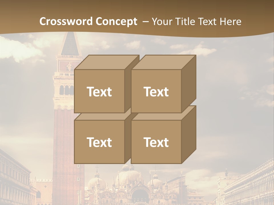Cathedral Journey Piazza PowerPoint Template