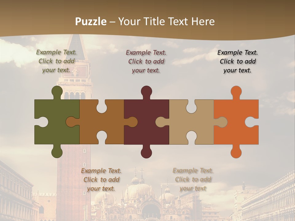 Cathedral Journey Piazza PowerPoint Template