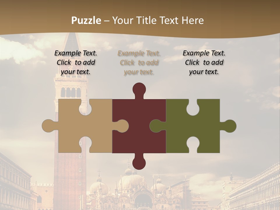 Cathedral Journey Piazza PowerPoint Template