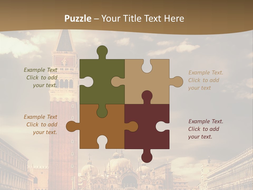 Cathedral Journey Piazza PowerPoint Template