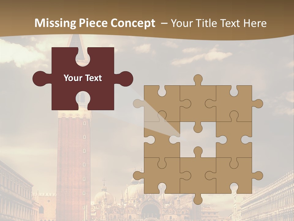 Cathedral Journey Piazza PowerPoint Template