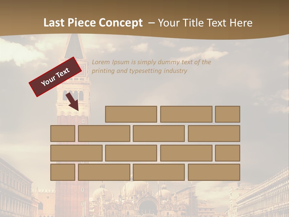 Cathedral Journey Piazza PowerPoint Template