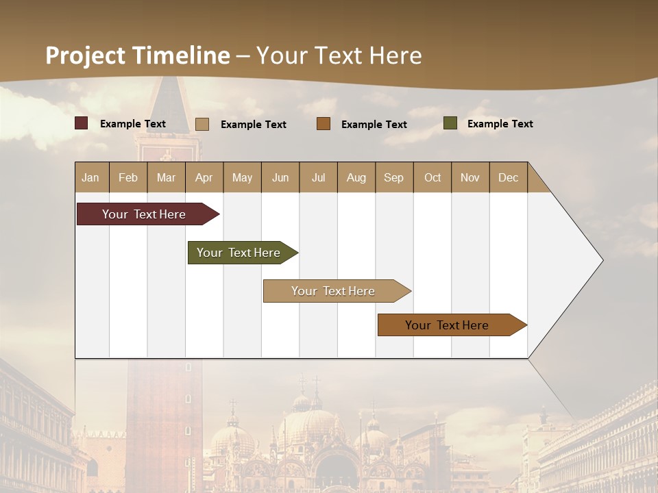 Cathedral Journey Piazza PowerPoint Template
