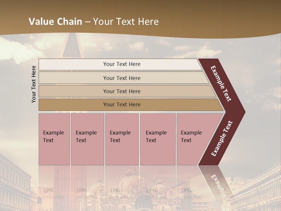 Cathedral Journey Piazza PowerPoint Template