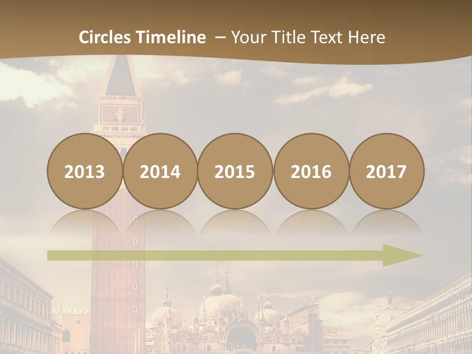 Cathedral Journey Piazza PowerPoint Template