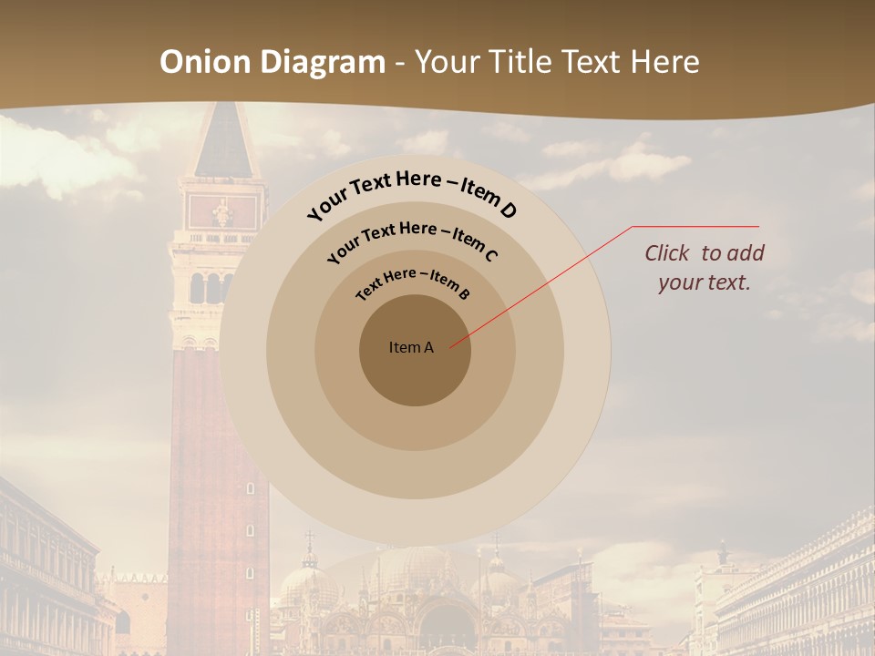 Cathedral Journey Piazza PowerPoint Template