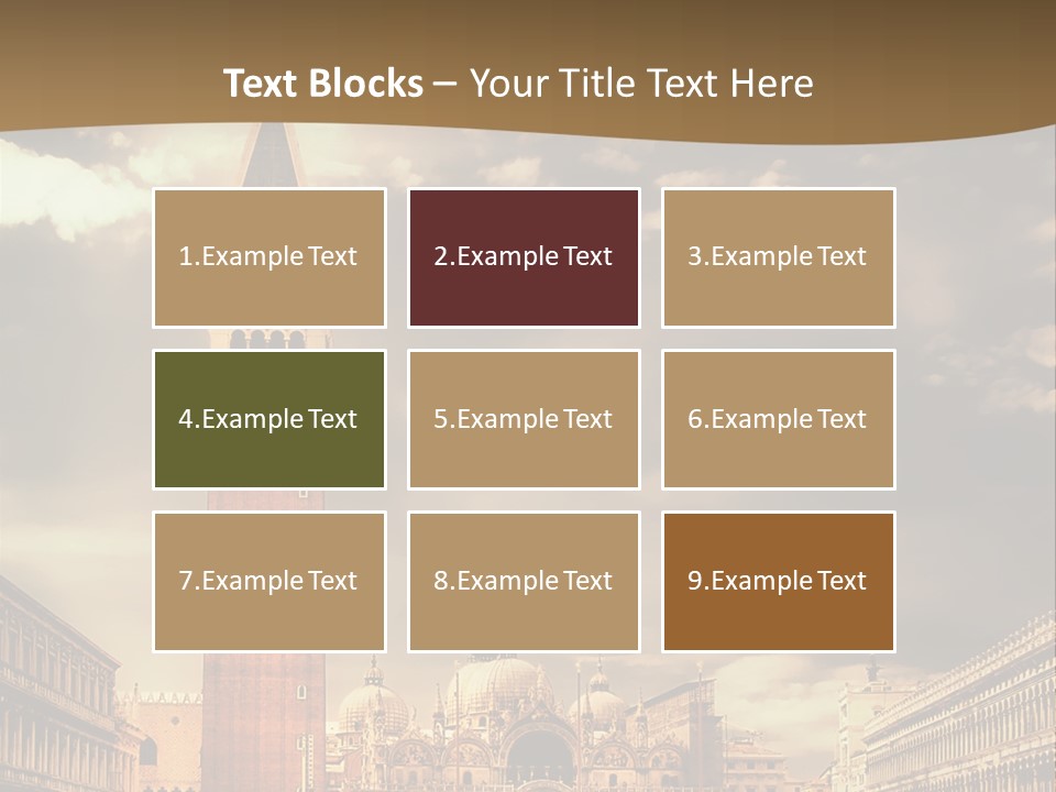 Cathedral Journey Piazza PowerPoint Template