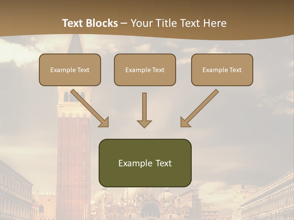 Cathedral Journey Piazza PowerPoint Template