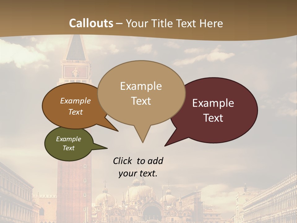 Cathedral Journey Piazza PowerPoint Template